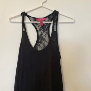 Betsey Johnson intimates, black sleep dress